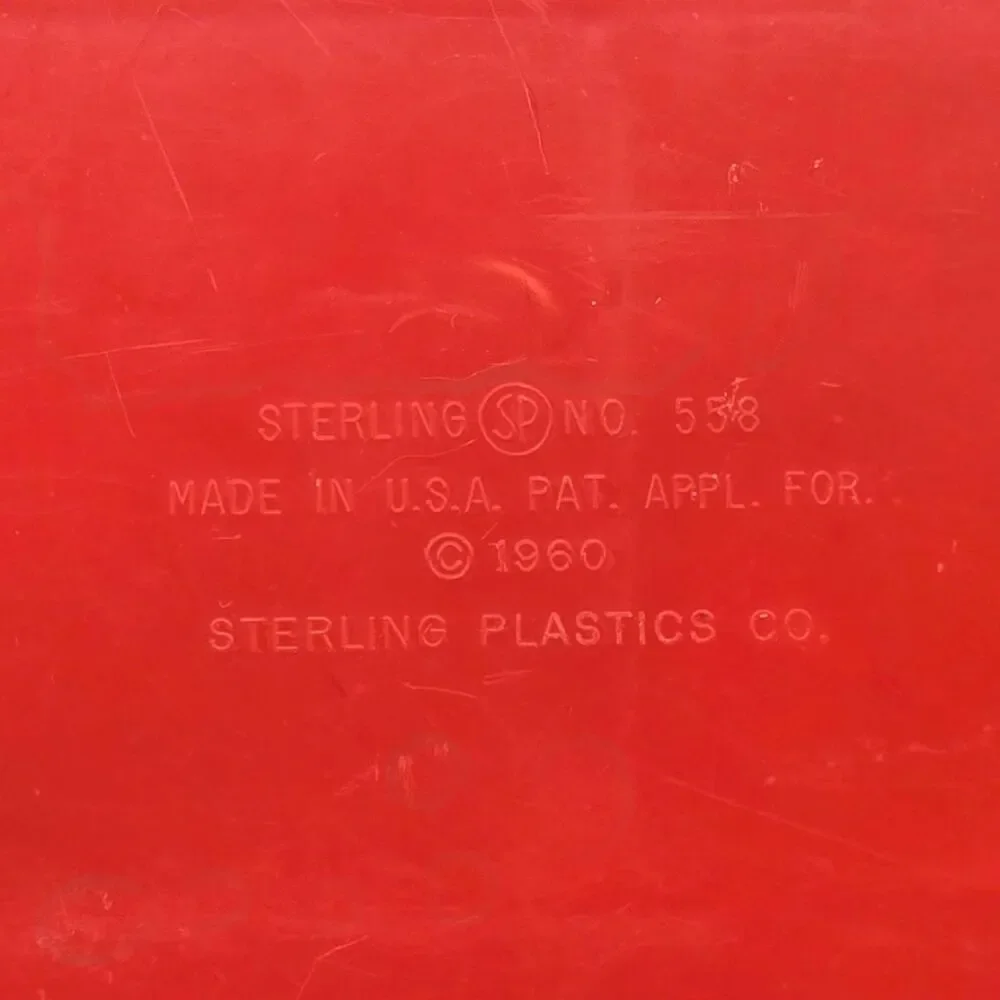 1960 Sterling US Presidents 1-35 Terms in Office Vintage Educational Pencil Case